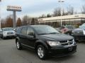 Brilliant Black Crystal Pearl 2012 Dodge Journey SE