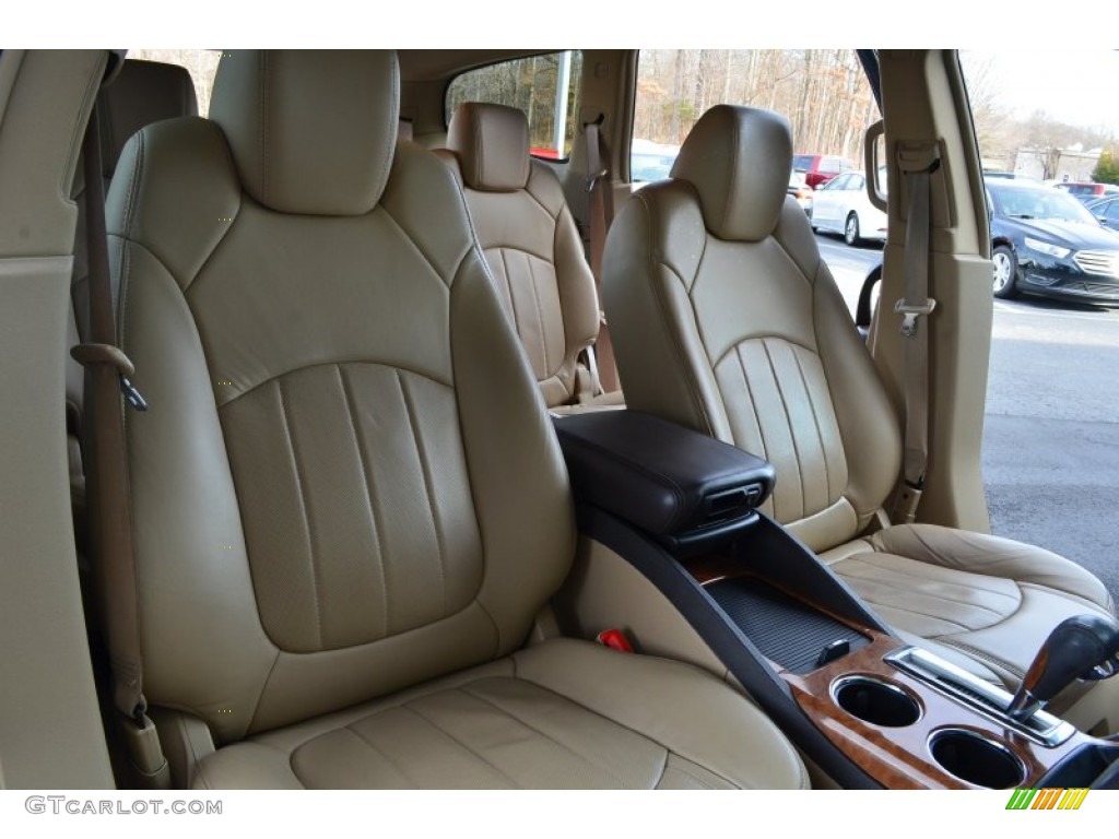 2009 Enclave CXL AWD - White Opal / Cocoa/Cashmere photo #15