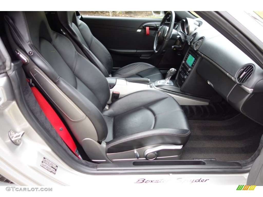 2011 Porsche Boxster Spyder Interior Color Photos