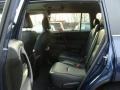 2012 Toyota Highlander Black Interior Rear Seat Photo