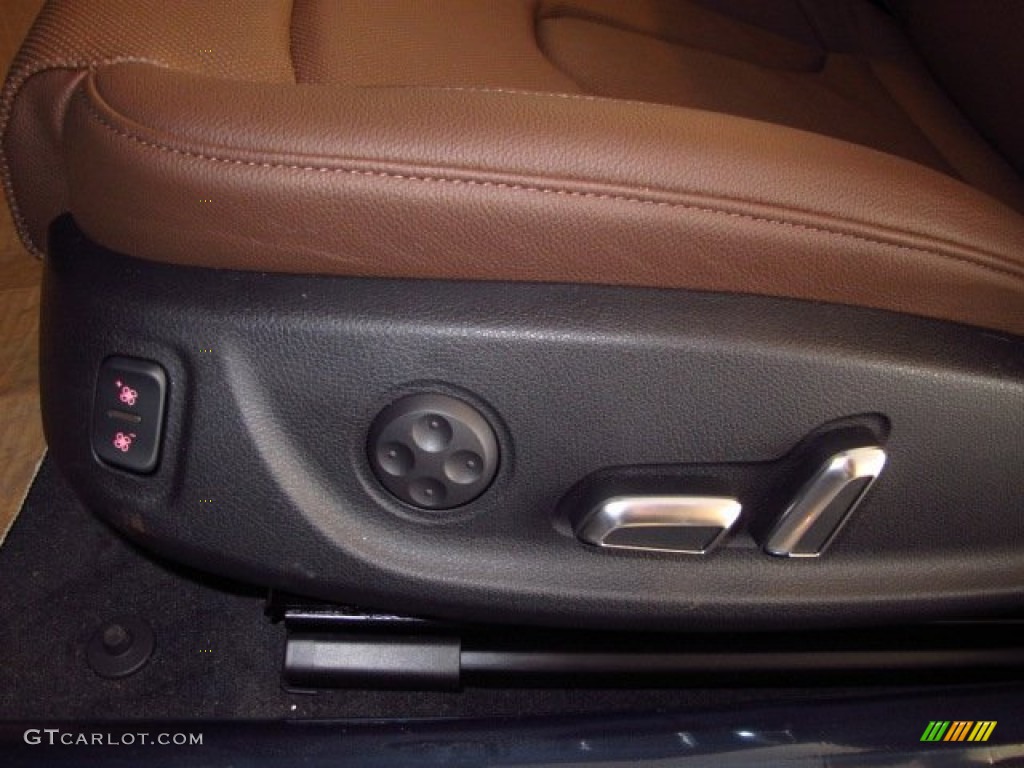 2014 A5 2.0T quattro Cabriolet - Phantom Black Pearl / Chestnut Brown photo #16