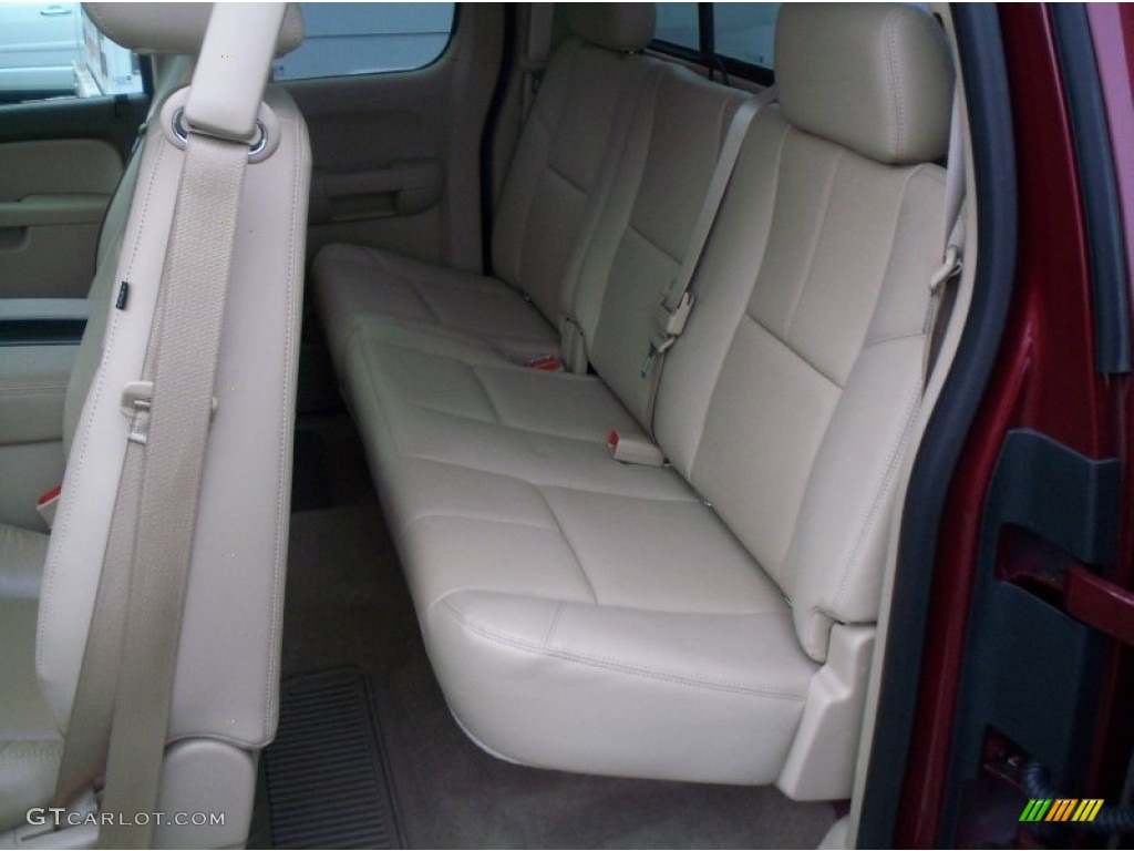 2013 Silverado 1500 LTZ Extended Cab 4x4 - Deep Ruby Metallic / Light Cashmere/Dark Cashmere photo #26