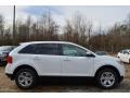 2014 Oxford White Ford Edge SEL  photo #2