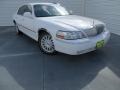 2003 Vibrant White Lincoln Town Car Signature  photo #2