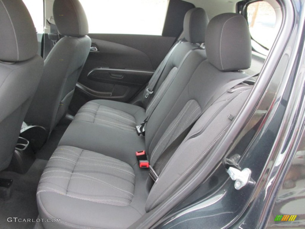 2013 Chevrolet Sonic LT Hatch Rear Seat Photo #89657193