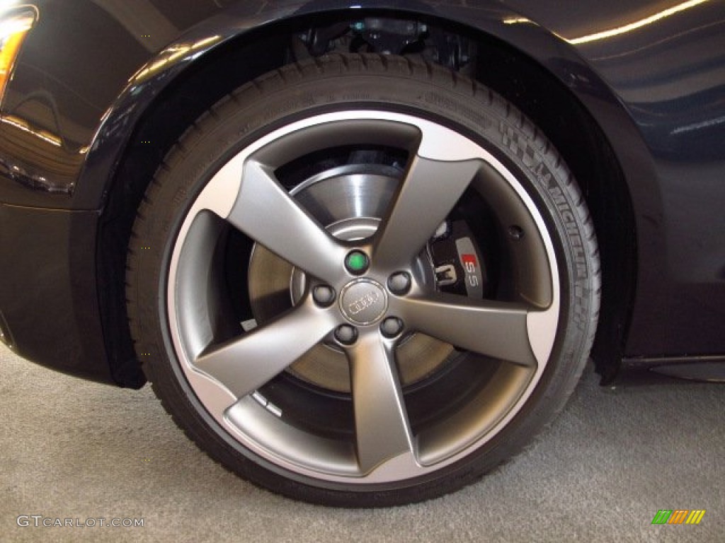 2014 S5 3.0T Premium Plus quattro Coupe - Moonlight Blue Metallic / Black/Lunar Silver photo #7