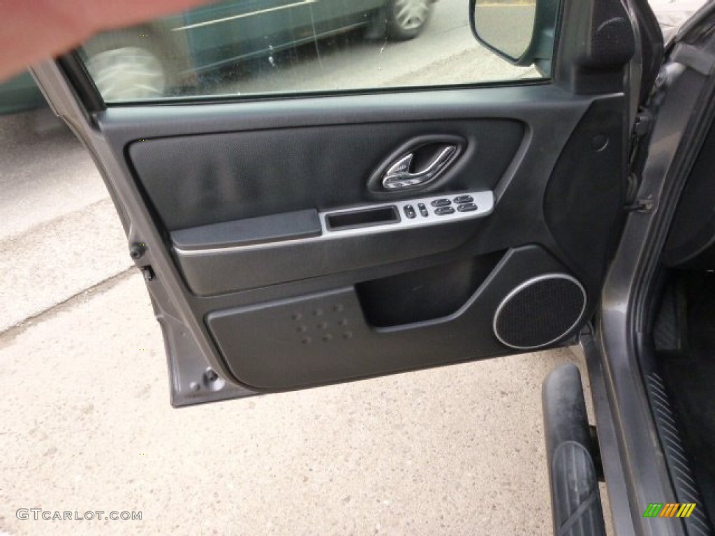 2005 Mercury Mariner Premier 4WD Black Door Panel Photo #89657991