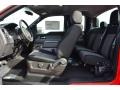 Black 2014 Ford F150 STX SuperCab Interior Color
