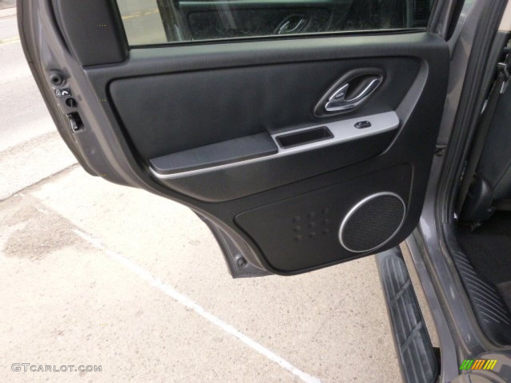 2005 Mercury Mariner Premier 4WD Black Door Panel Photo #89658036