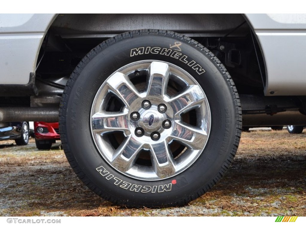 2014 Ford F150 XLT SuperCrew Wheel Photo #89658615