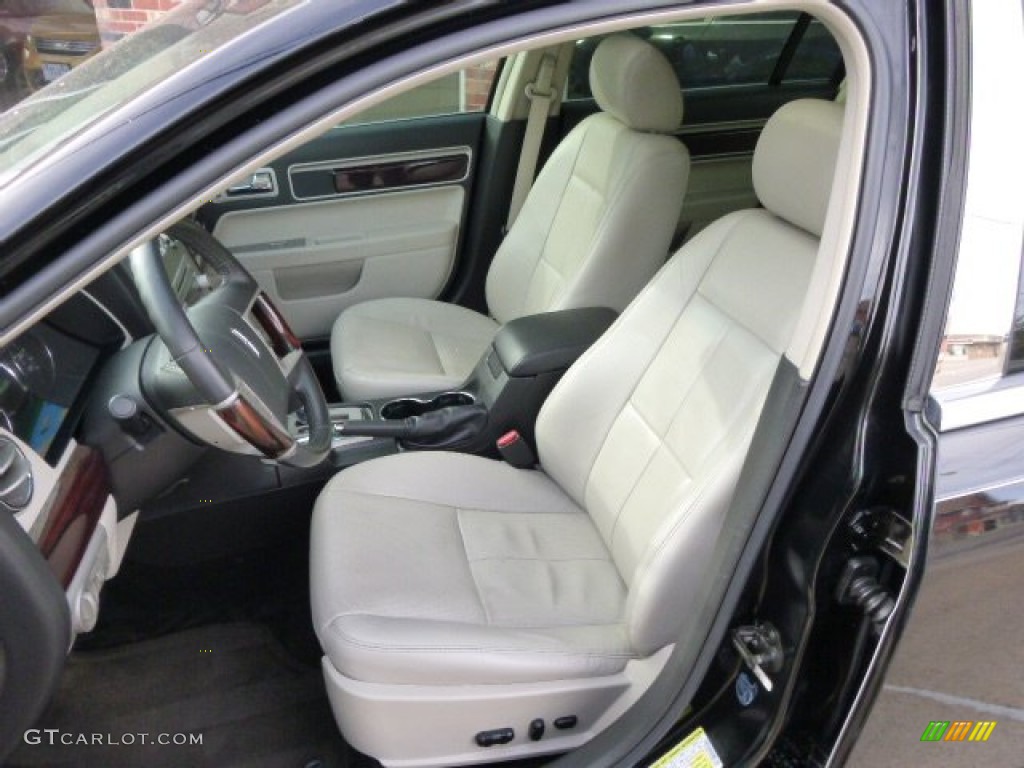 2008 MKZ Sedan - Black / Light Stone photo #9