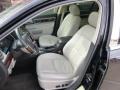 2008 Lincoln MKZ Light Stone Interior Front Seat Photo