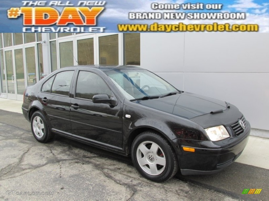 Black Volkswagen Jetta