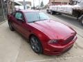 2014 Ruby Red Ford Mustang V6 Premium Coupe  photo #3