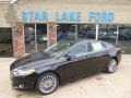 2014 Tuxedo Black Ford Fusion Titanium AWD  photo #1