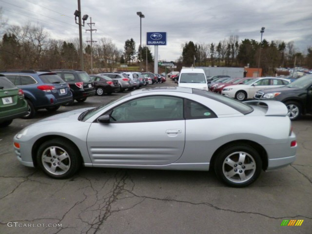 2003 Eclipse GS Coupe - Sterling Silver Metallic / Midnight photo #4