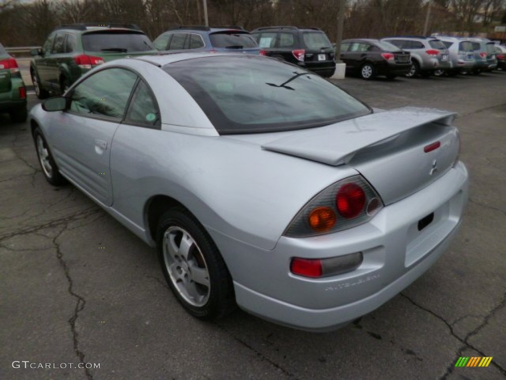 2003 Eclipse GS Coupe - Sterling Silver Metallic / Midnight photo #5