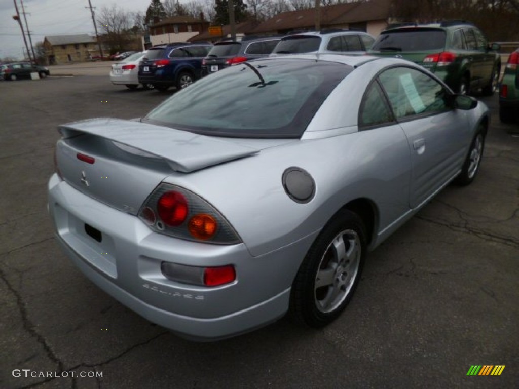 2003 Eclipse GS Coupe - Sterling Silver Metallic / Midnight photo #7