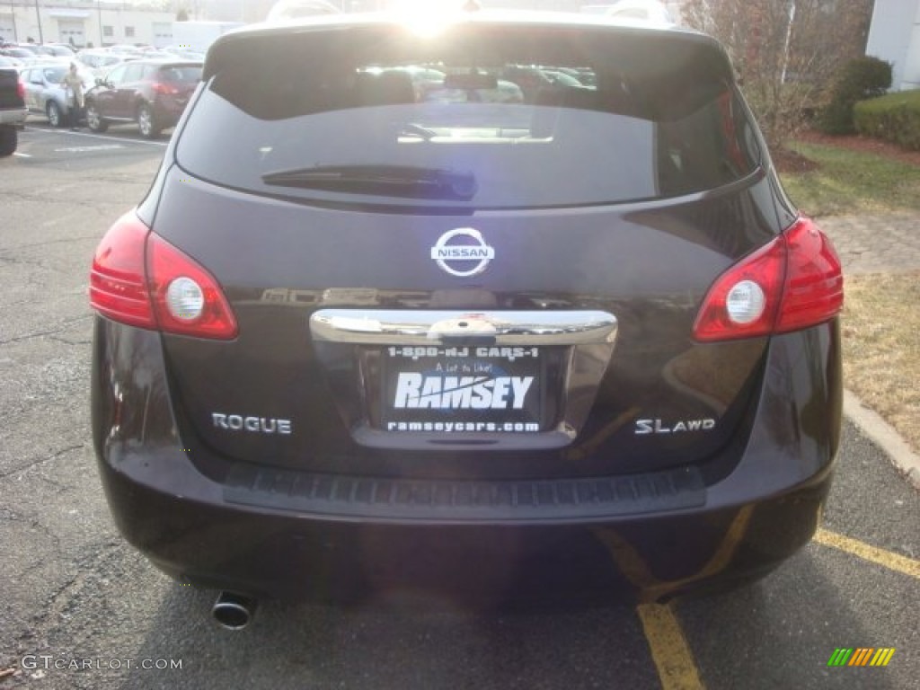2011 Rogue SV AWD - Black Amethyst / Black photo #7