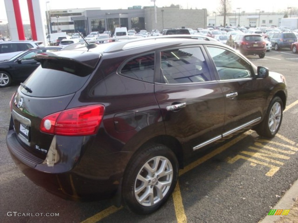 2011 Rogue SV AWD - Black Amethyst / Black photo #8