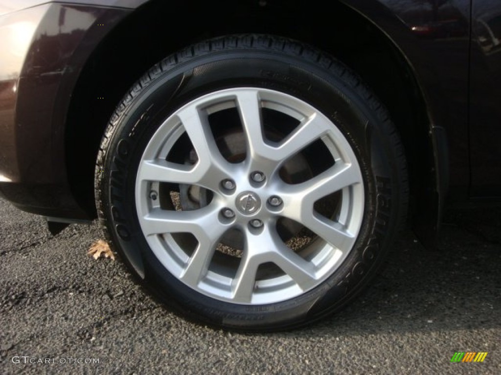 2011 Rogue SV AWD - Black Amethyst / Black photo #10
