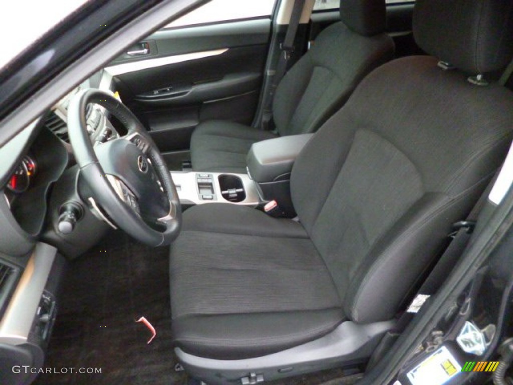 Black Interior 2013 Subaru Outback 2.5i Premium Photo #89662182