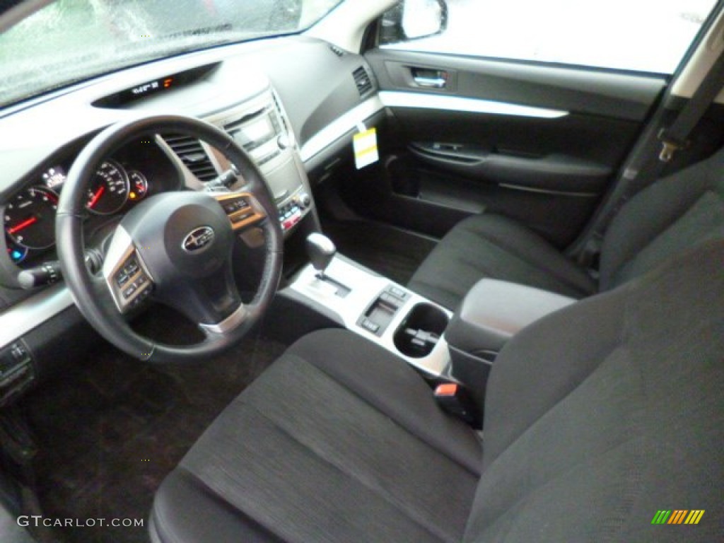 Black Interior 2013 Subaru Outback 2.5i Premium Photo #89662203