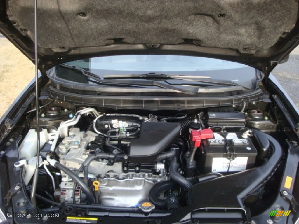 2011 Rogue SV AWD - Black Amethyst / Black photo #28