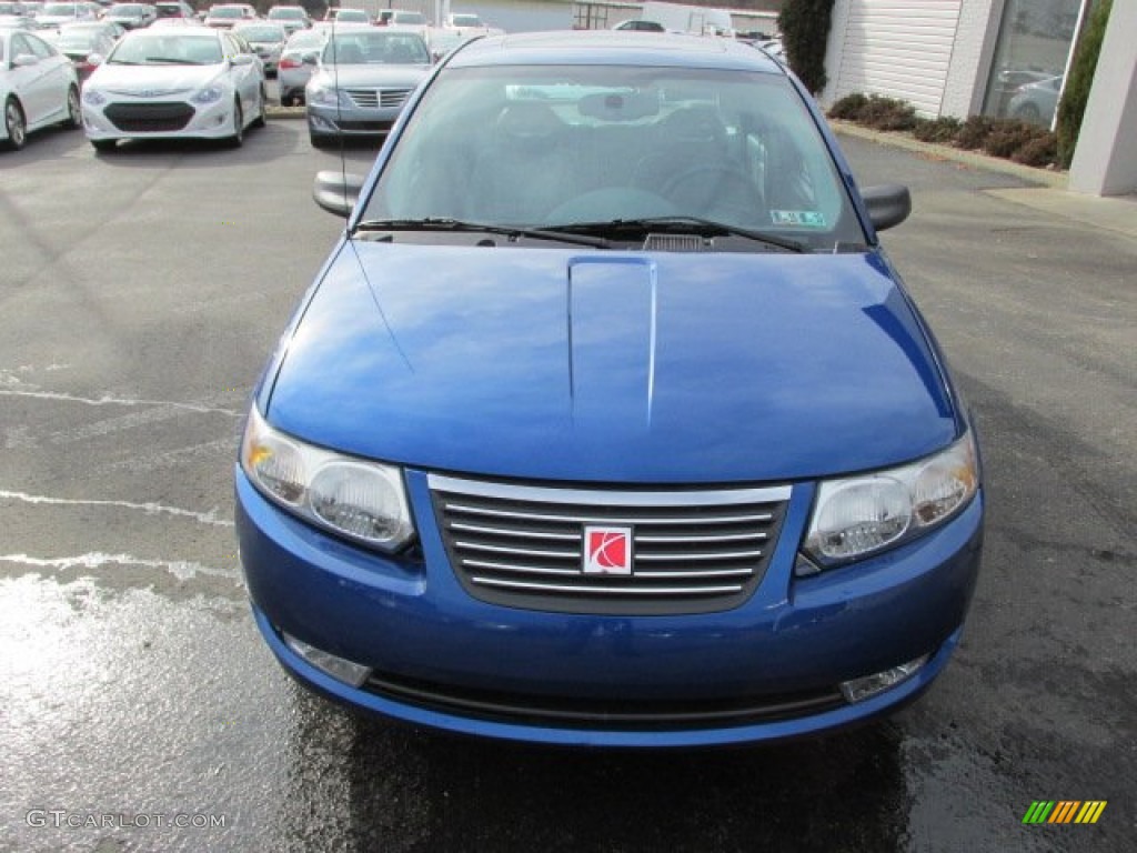 2006 ION 3 Sedan - Laser Blue / Gray photo #5