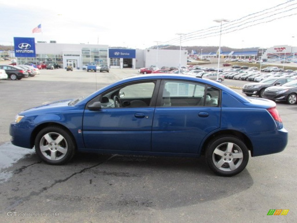 2006 ION 3 Sedan - Laser Blue / Gray photo #7