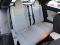 2012 Chrysler 200 Black/Pearl Interior Rear Seat Photo