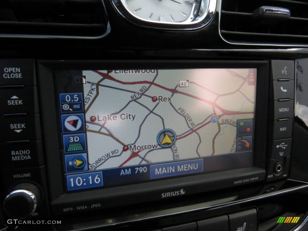 2012 Chrysler 200 Limited Hard Top Convertible Navigation Photos