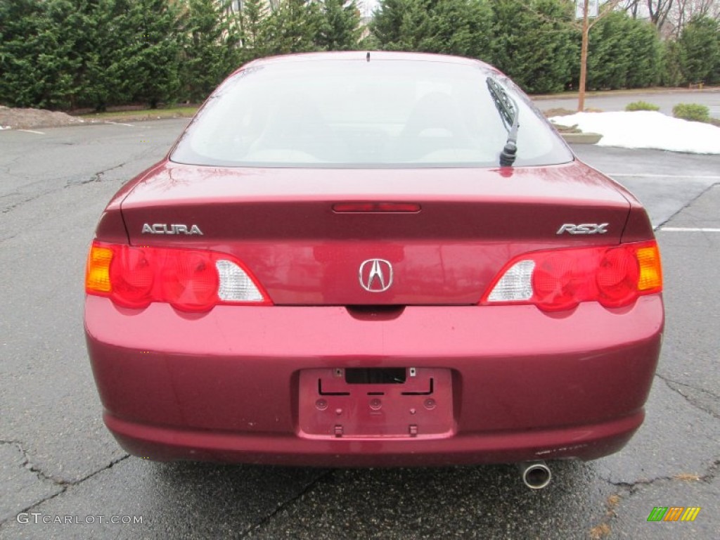 2003 RSX Sports Coupe - Redondo Red Pearl / Titanium photo #6