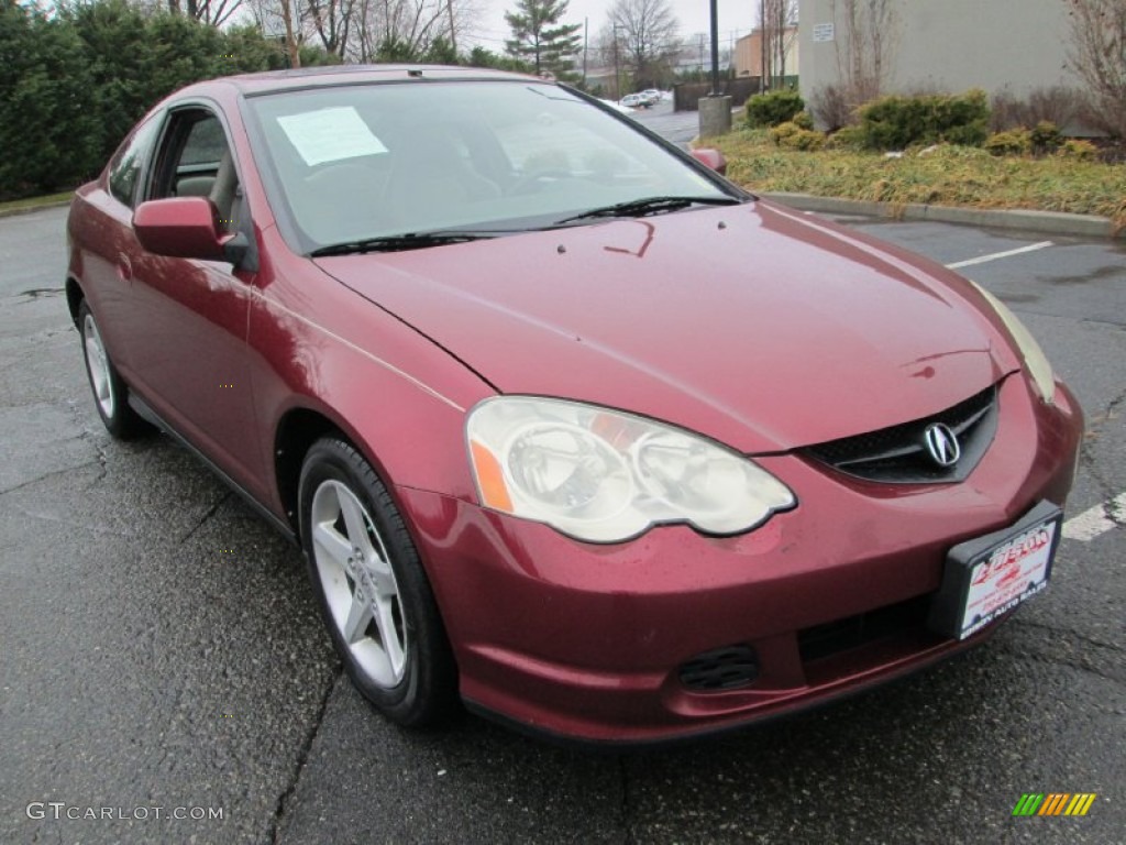 2003 RSX Sports Coupe - Redondo Red Pearl / Titanium photo #11