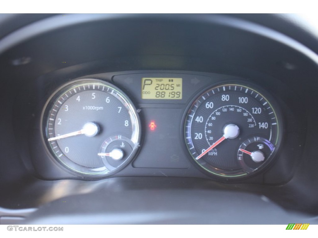 2008 Kia Rio Rio5 LX Hatchback Gauges Photo #89666052
