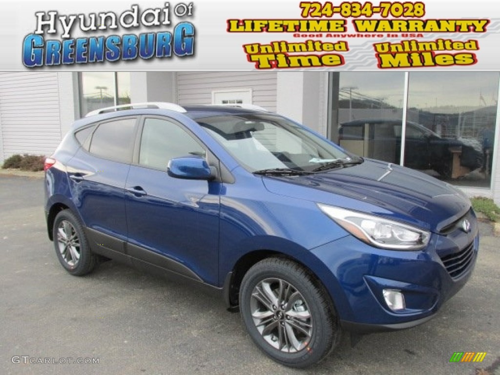 Laguna Blue Hyundai Tucson