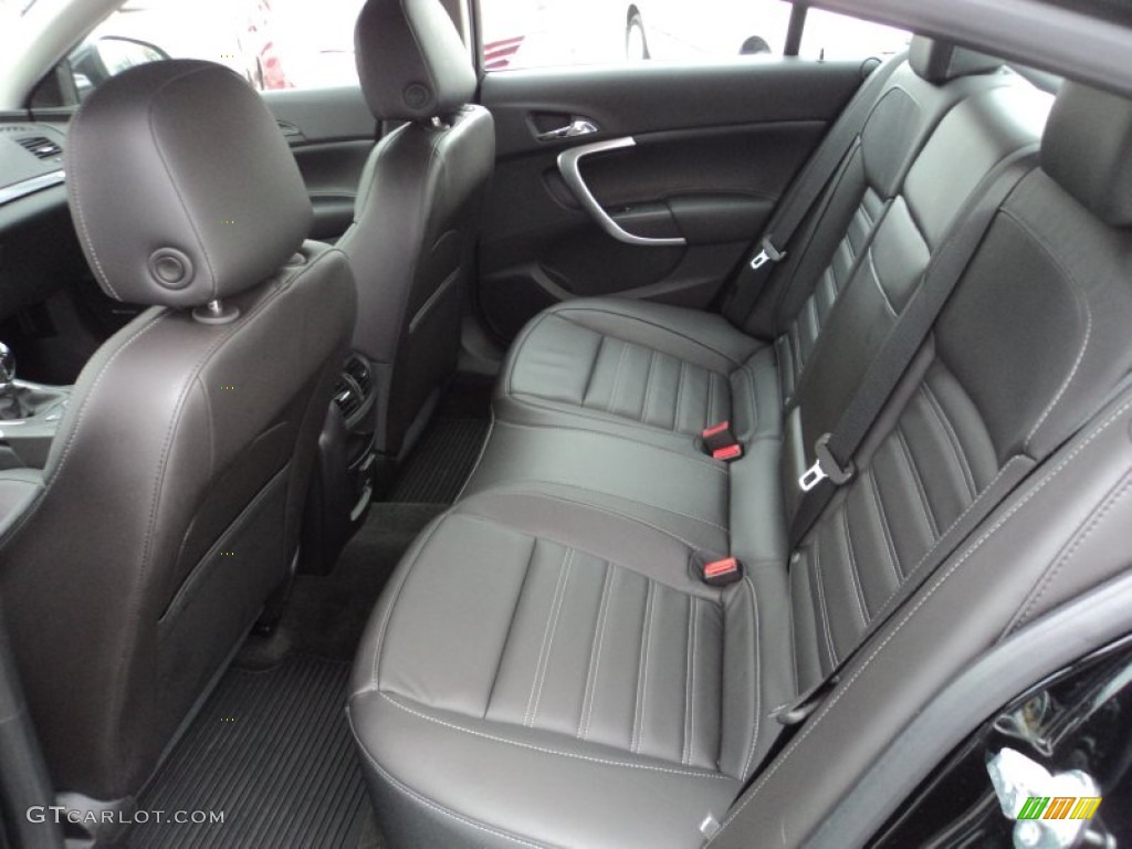 2013 Buick Regal GS Rear Seat Photos