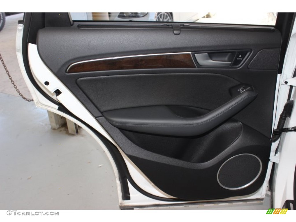 2013 Audi Q5 3.0 TFSI quattro Black Door Panel Photo #89667060