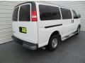2013 Summit White Chevrolet Express LT 3500 Passenger Van  photo #4