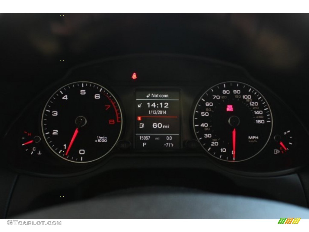 2013 Audi Q5 3.0 TFSI quattro Gauges Photo #89667405