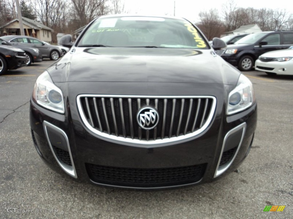 Black Diamond Tricoat 2013 Buick Regal GS Exterior Photo #89667480