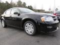 2014 Black Clear Coat Dodge Avenger SE  photo #4