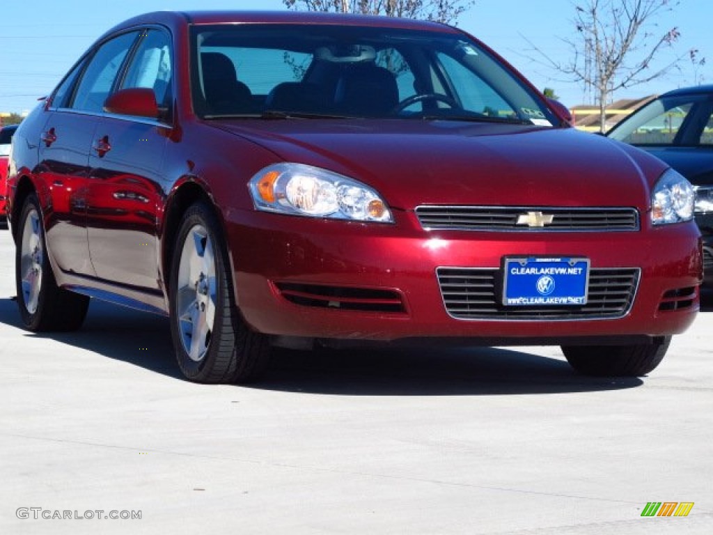2008 Impala 50th Anniversary - Red Jewel Tintcoat / Ebony Black photo #1