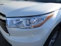 2014 Blizzard White Pearl Toyota Highlander XLE  photo #9