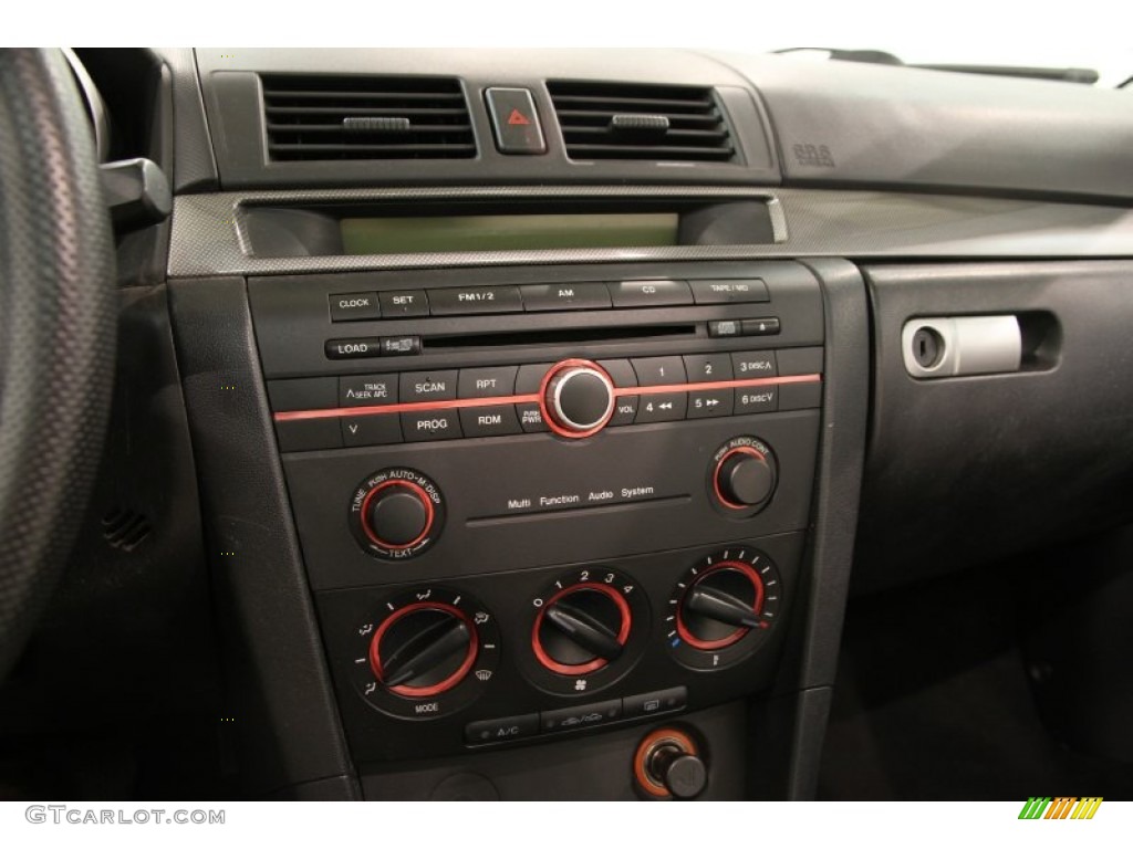 2004 MAZDA3 s Sedan - Winning Blue Mica / Black/Blue photo #8