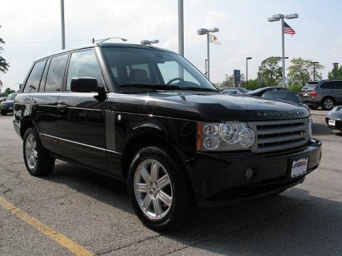 2006 Range Rover HSE - Java Black Pearl / Parchment/Navy photo #3