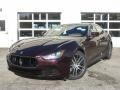 Rosso Folgore (Dark Red) 2014 Maserati Ghibli S Q4 Exterior