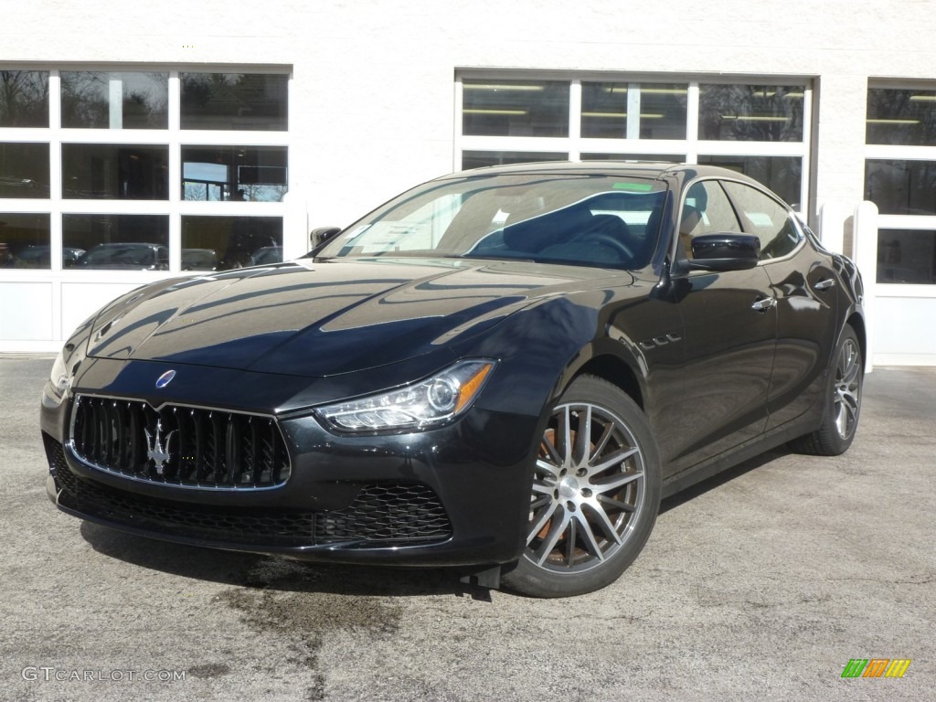 2014 Ghibli  - Nero Ribelle (Black Metallic) / Cuoio photo #1