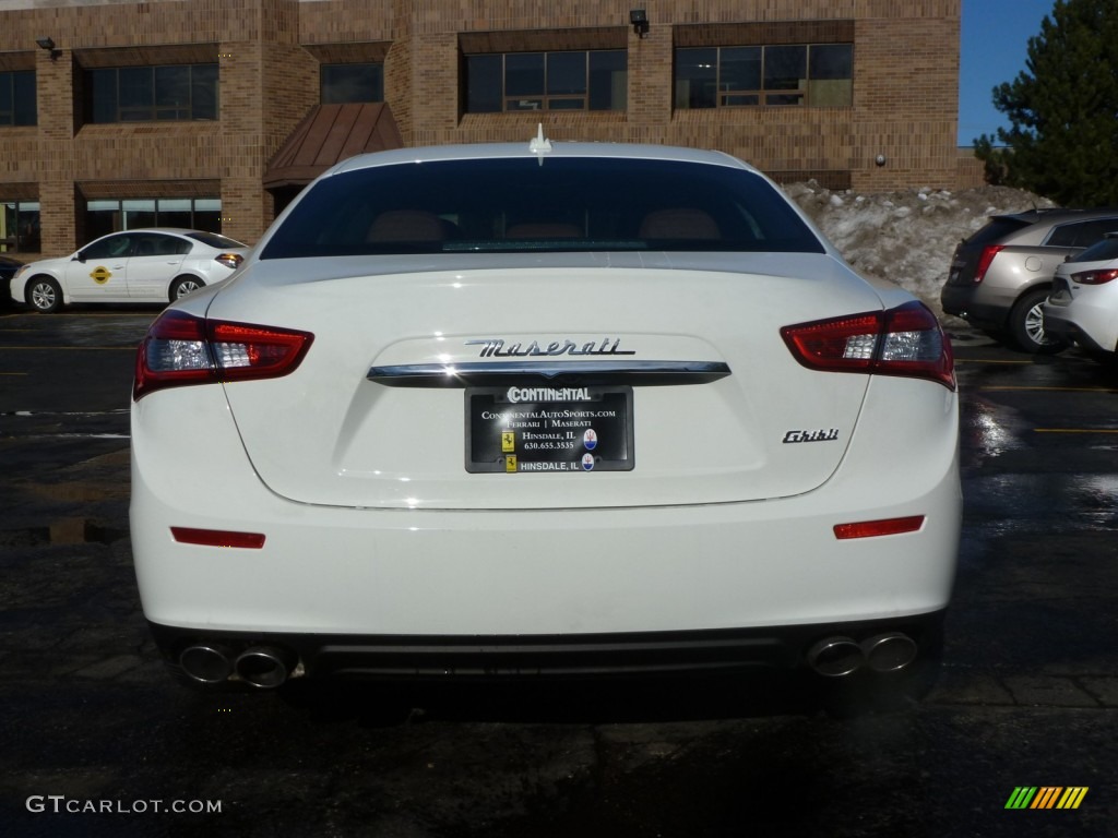 2014 Ghibli  - Bianco (White) / Cuoio photo #5