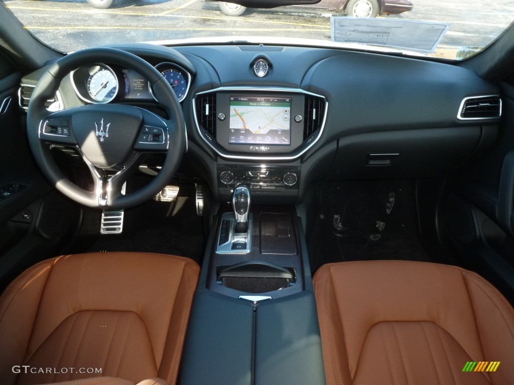 2014 Maserati Ghibli Standard Ghibli Model Cuoio Dashboard Photo #89671368